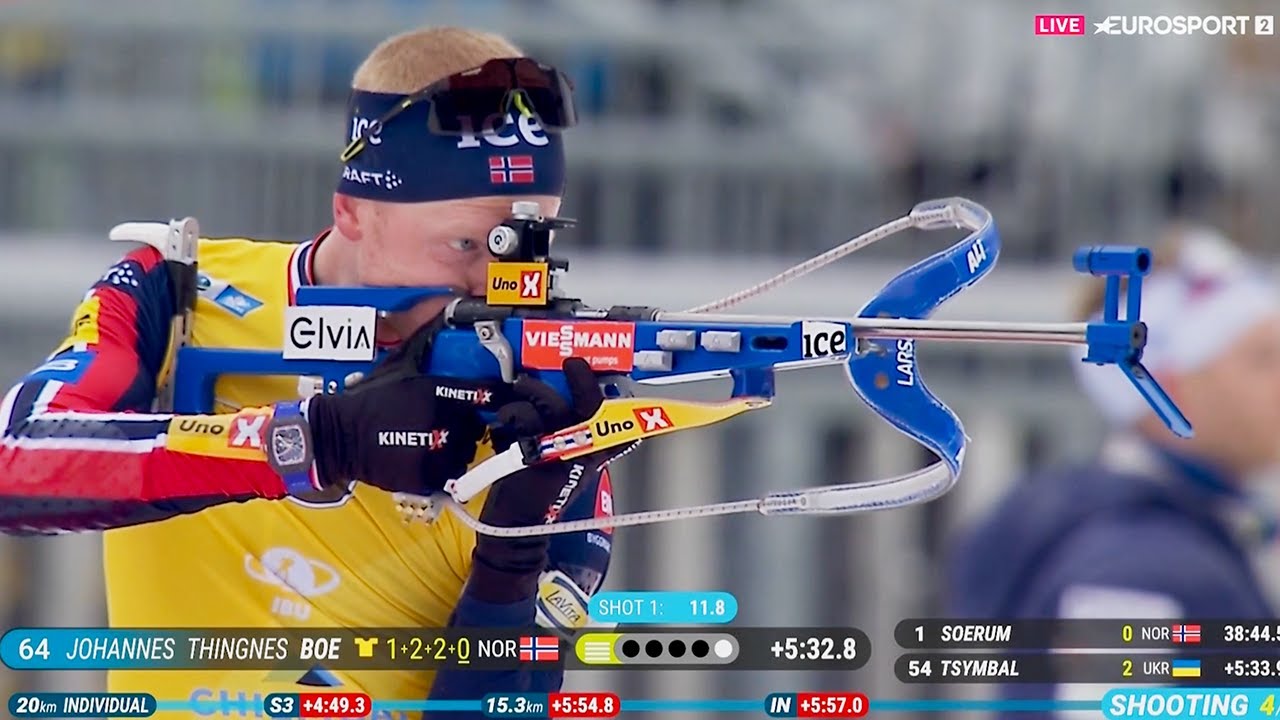 BIATHLON - Scène ubuesque et résultat indigent : la drôle de course de Johannes Boe à Ruhpolding