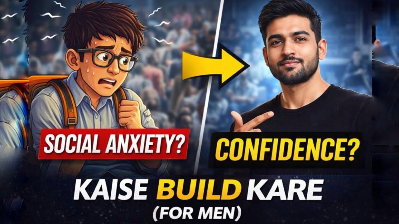 Social Anxiety Explained: Confidence Kaise Build Kare (For Men)