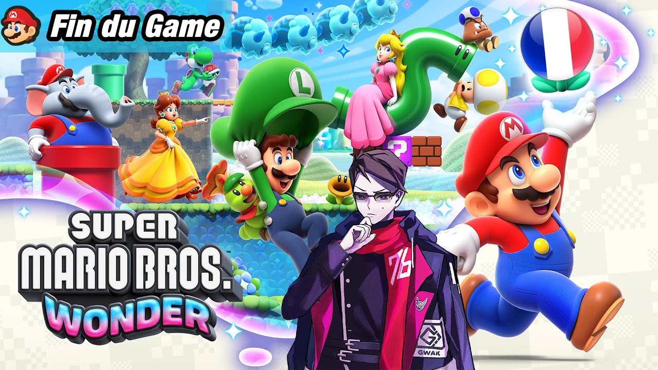 Gameplay Fr : Super Mario Bros. Wonder Fin du Game