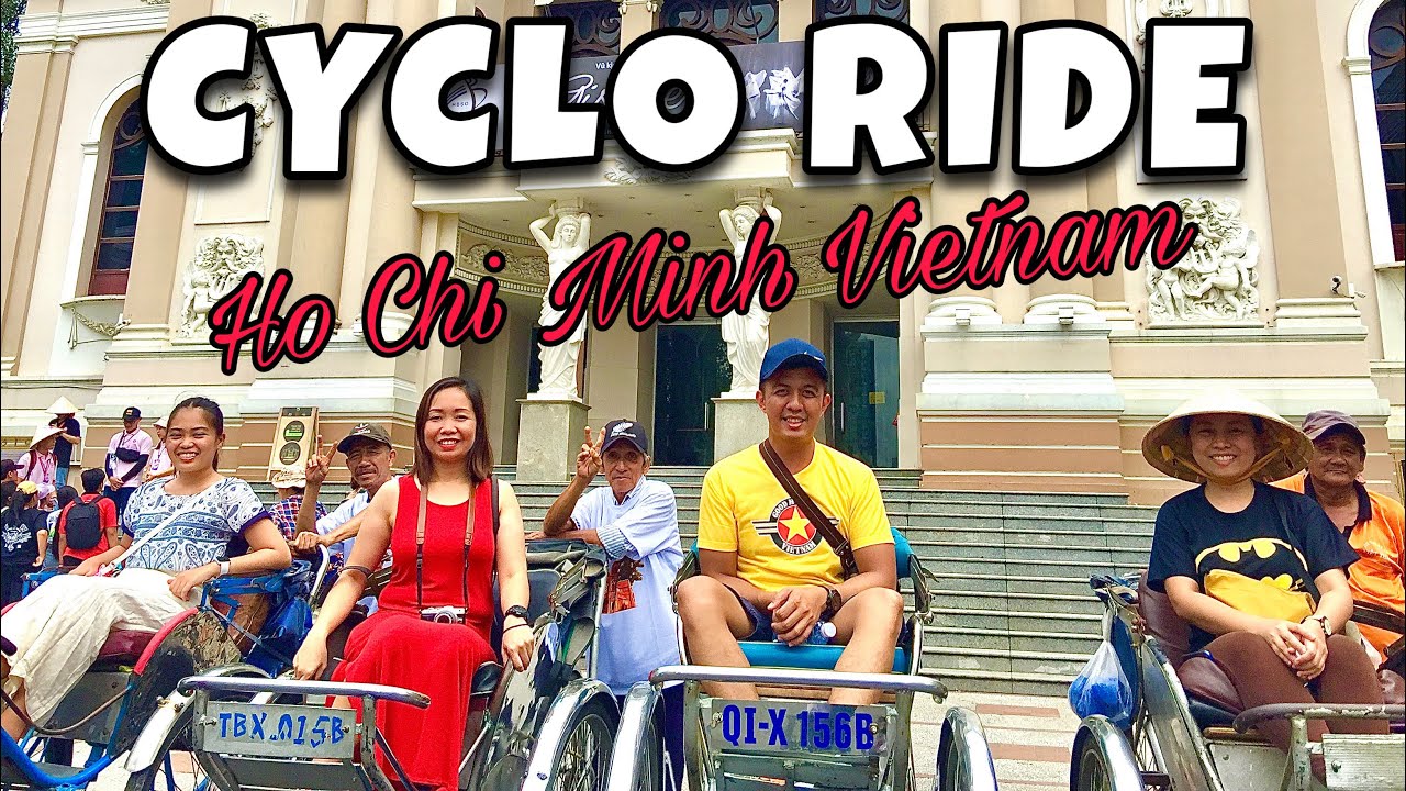 CYCLO RIDE Ho Chi Minh Vietnam