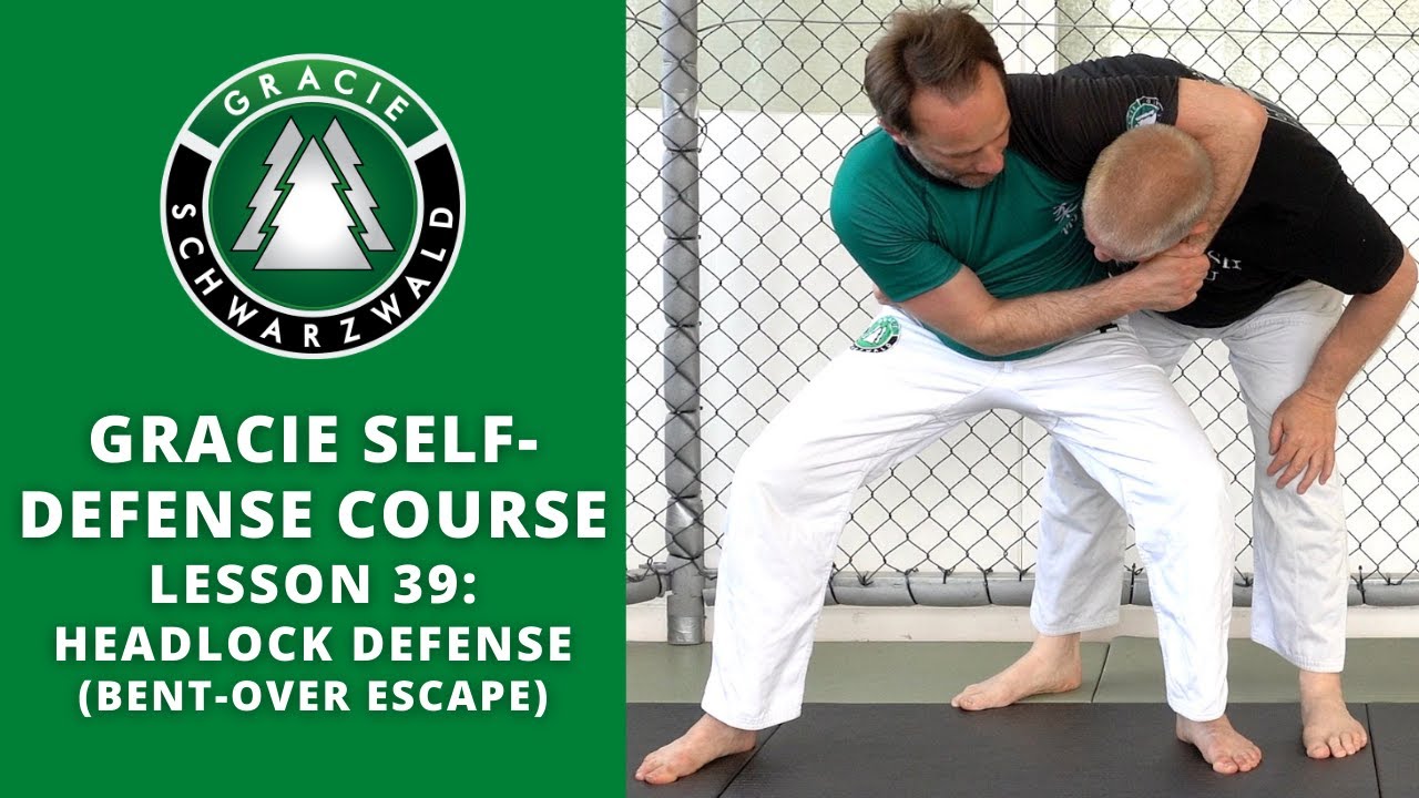 BJJ Self-Defense Course | Lesson 39: Headlock Defense (Bent-Over Escape)
