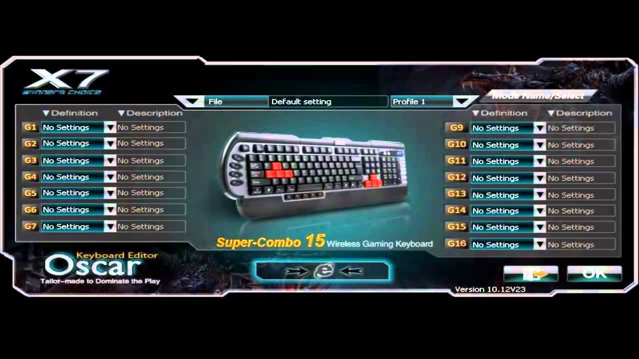 A4Tech X7 G800V - unboxing i oprogramowanie