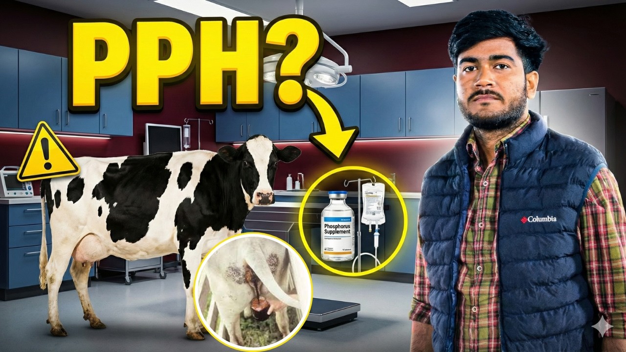 Post parturition heamoglobinurea l PPH l Hypophosphataemia l गाय भैस मे लाल पेशाब की समस्या |