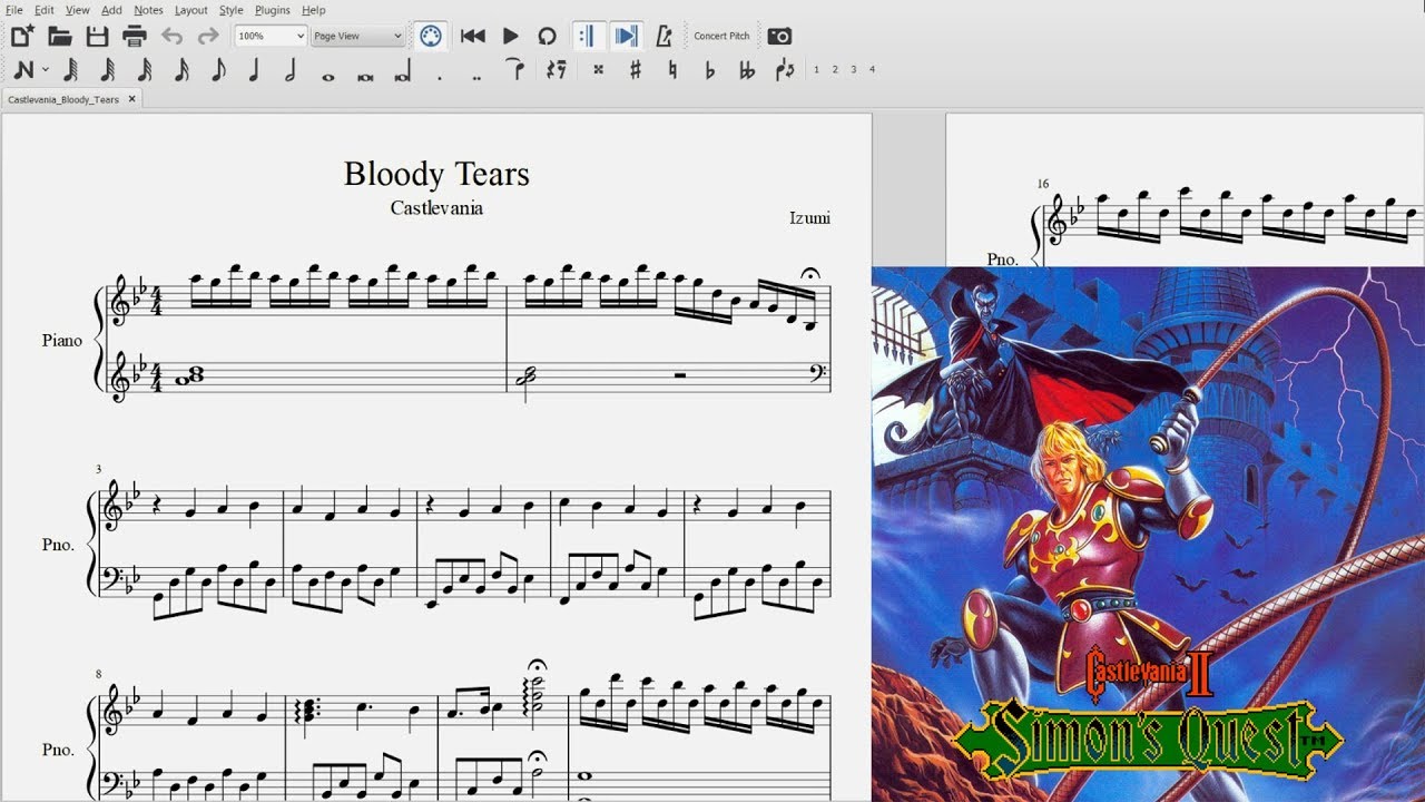Bloody Tears - Castlevania - Violin Cover