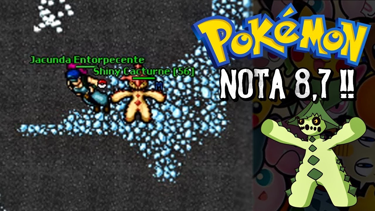 Testando POKÉMONS #2: SHINY CACTURNE | PokemonBR OT Pokemon MOBILE