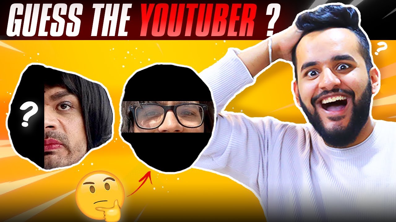 GUESS the YOUTUBERS by their 1/4 FACE !!