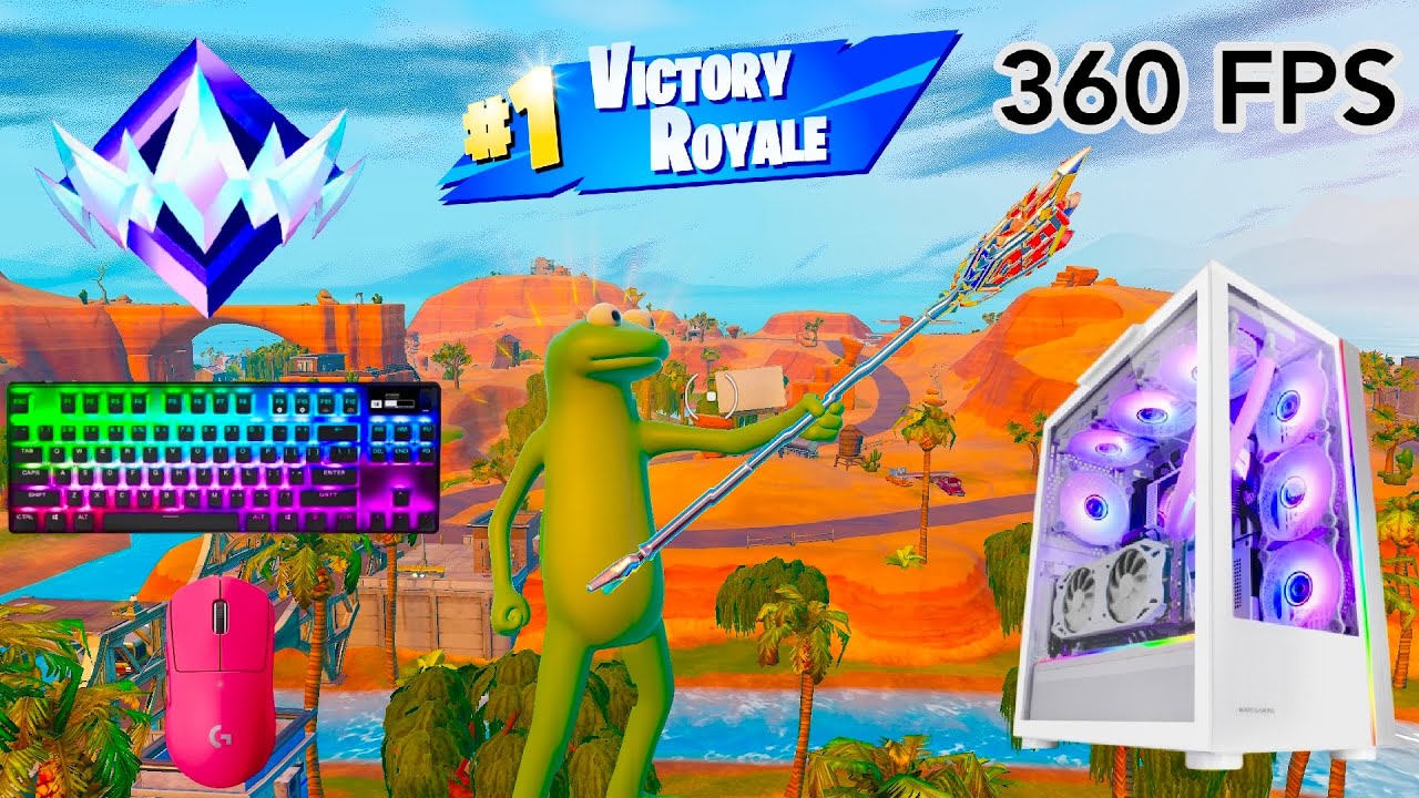Fortnite Unreal Ranked Reload On PC | Keyboard & Mouse Gameplay | 360 FPS | 4K