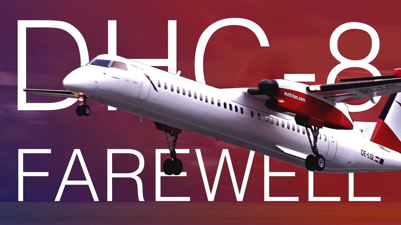 AUSTRIAN AIRLINES DASH 8-400 FAREWELL