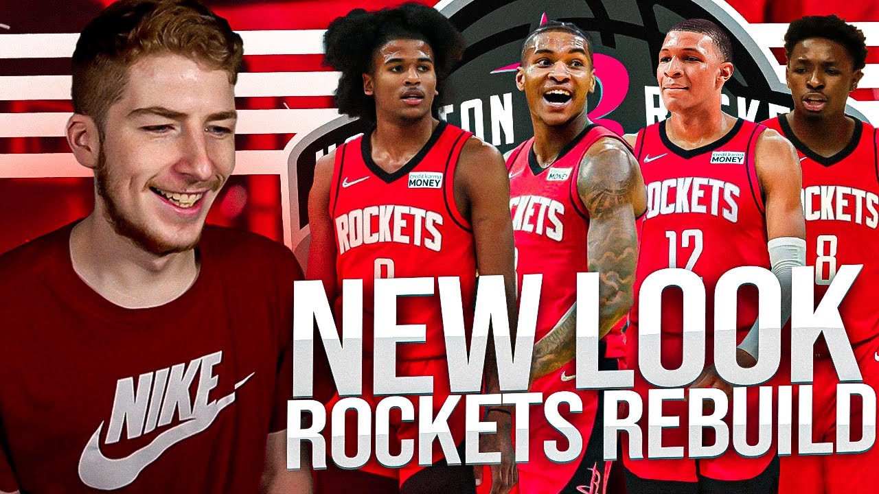 NEW LOOK HOUSTON ROCKETS REBUILD! (NBA 2K22)
