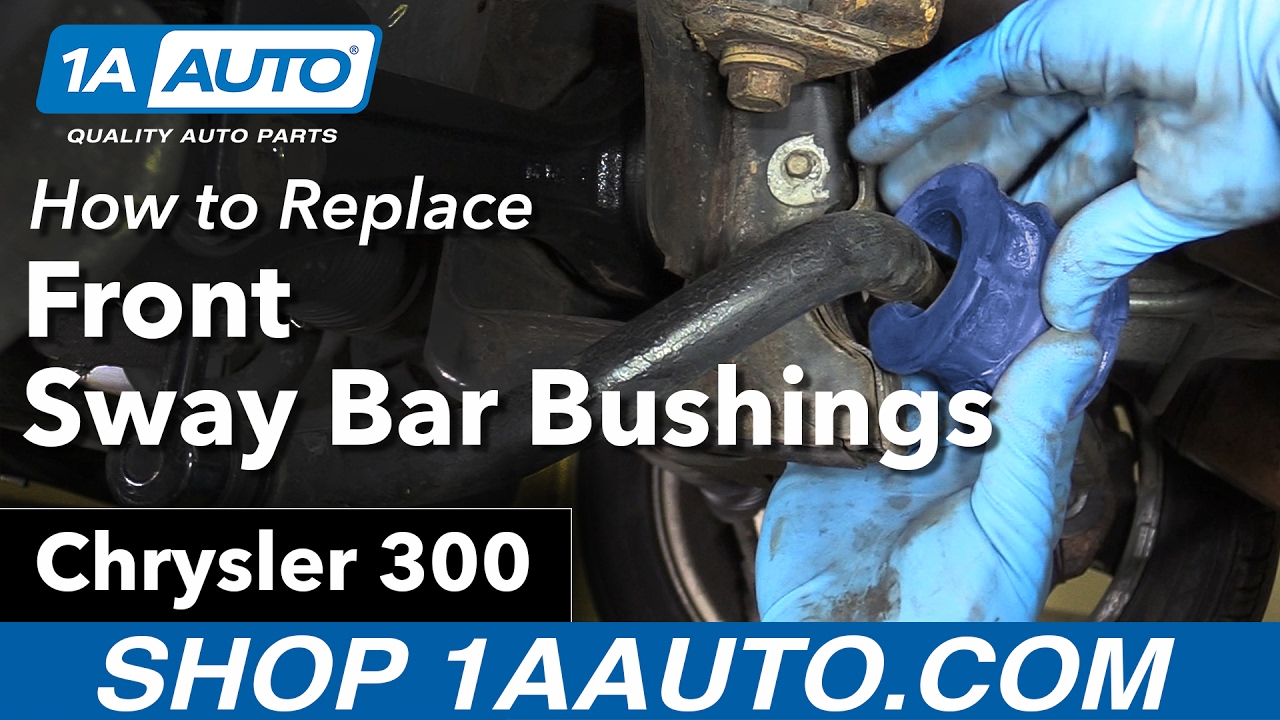 How to Replace Sway Bar Bushings 05-14 Chrysler 300