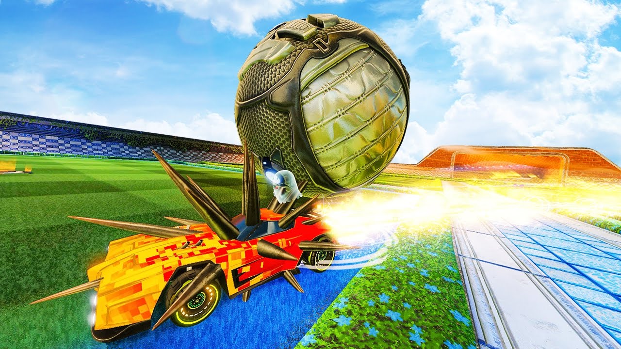 rocket league 1000mph with rumble