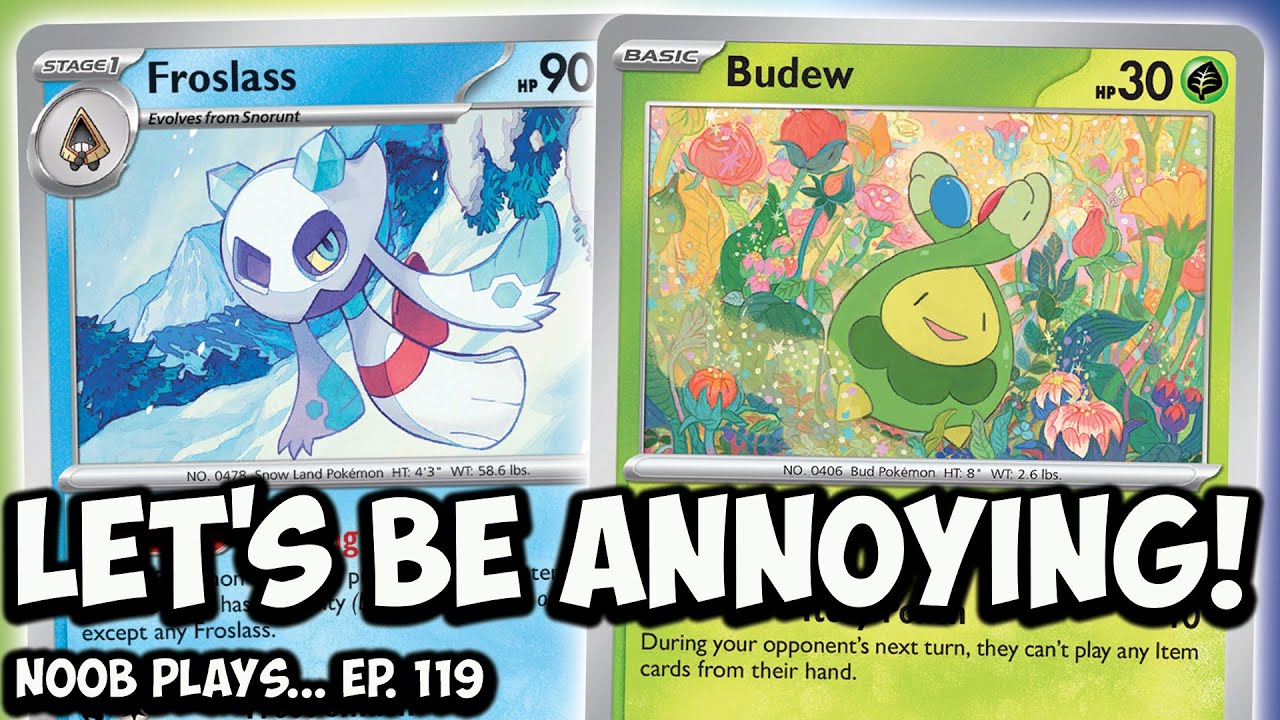 Noob Plays... Froslass Budew - Lille Regional Top 36 | Pok&eacute;mon TCG Live