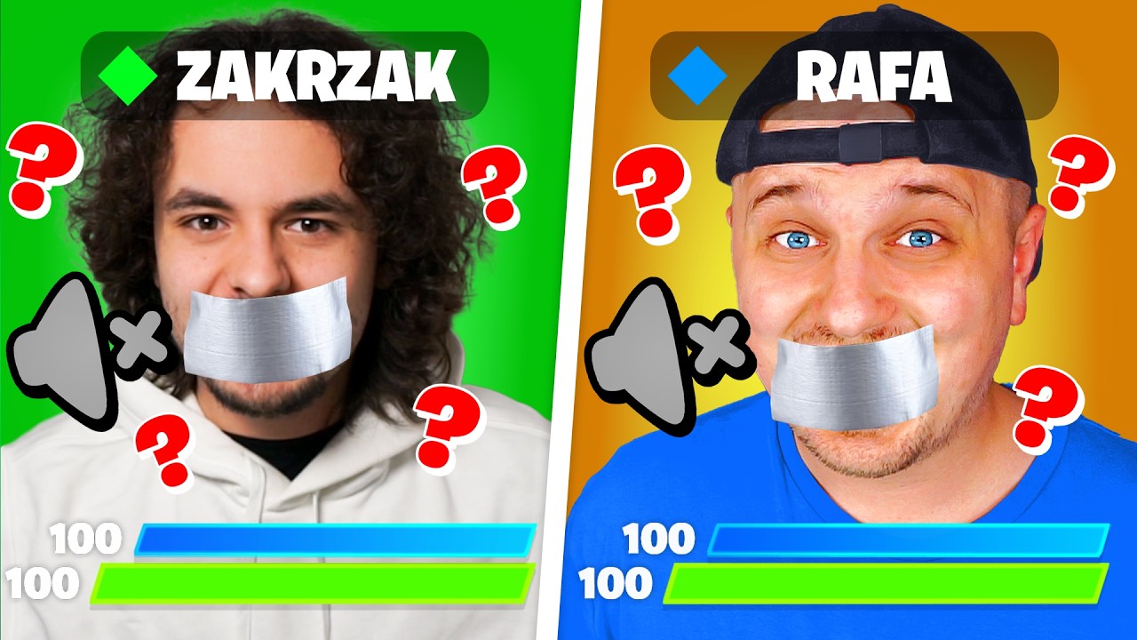 FORTNITE ale NIE MOŻEMY ZE SOBĄ ROZMAWIAĆ