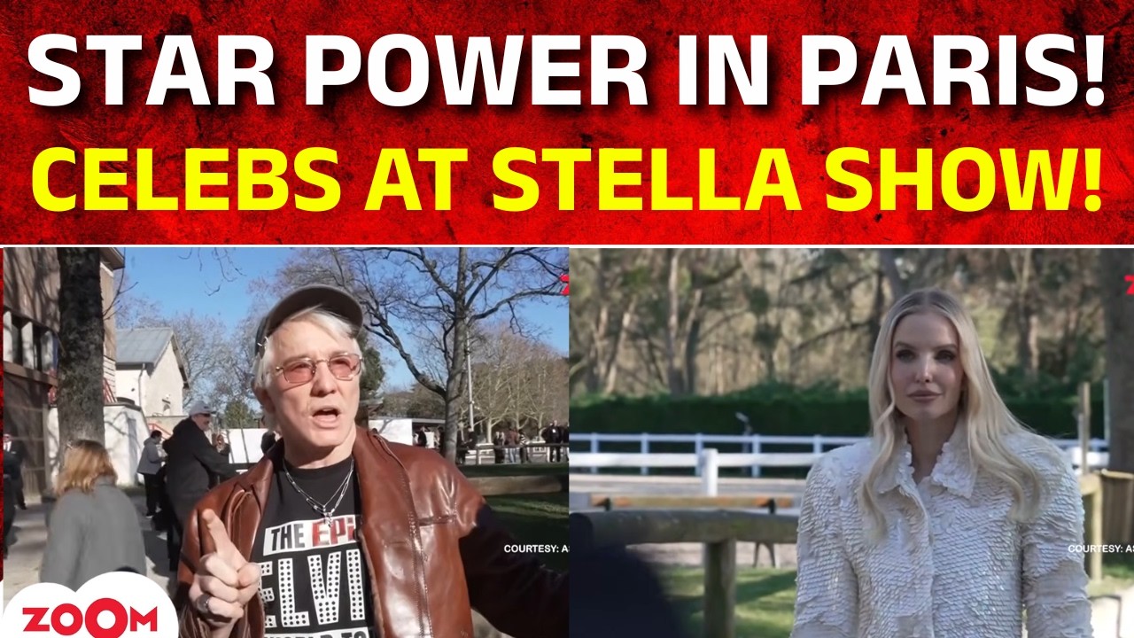 Paris Fashion Week Live : Oprah, MGK & Hannah Waddingham at Stella McCartney Show ! Zoom
