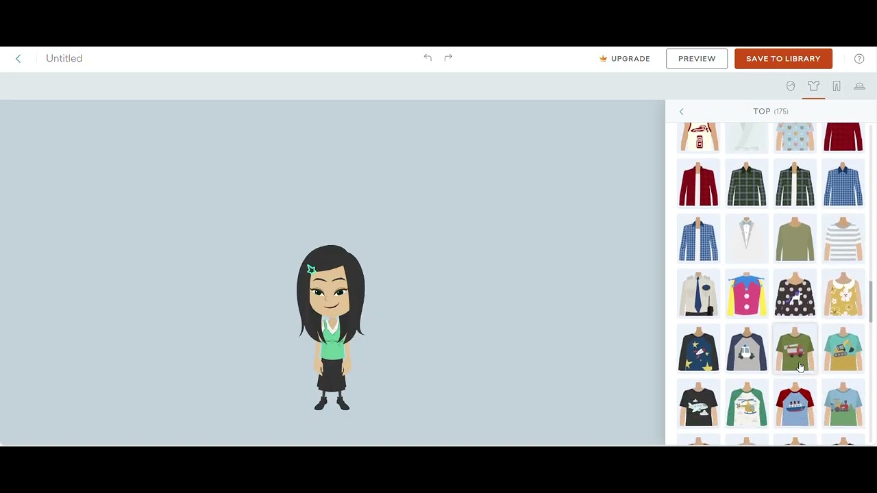 How to make Nina (New version) in Vyond!
