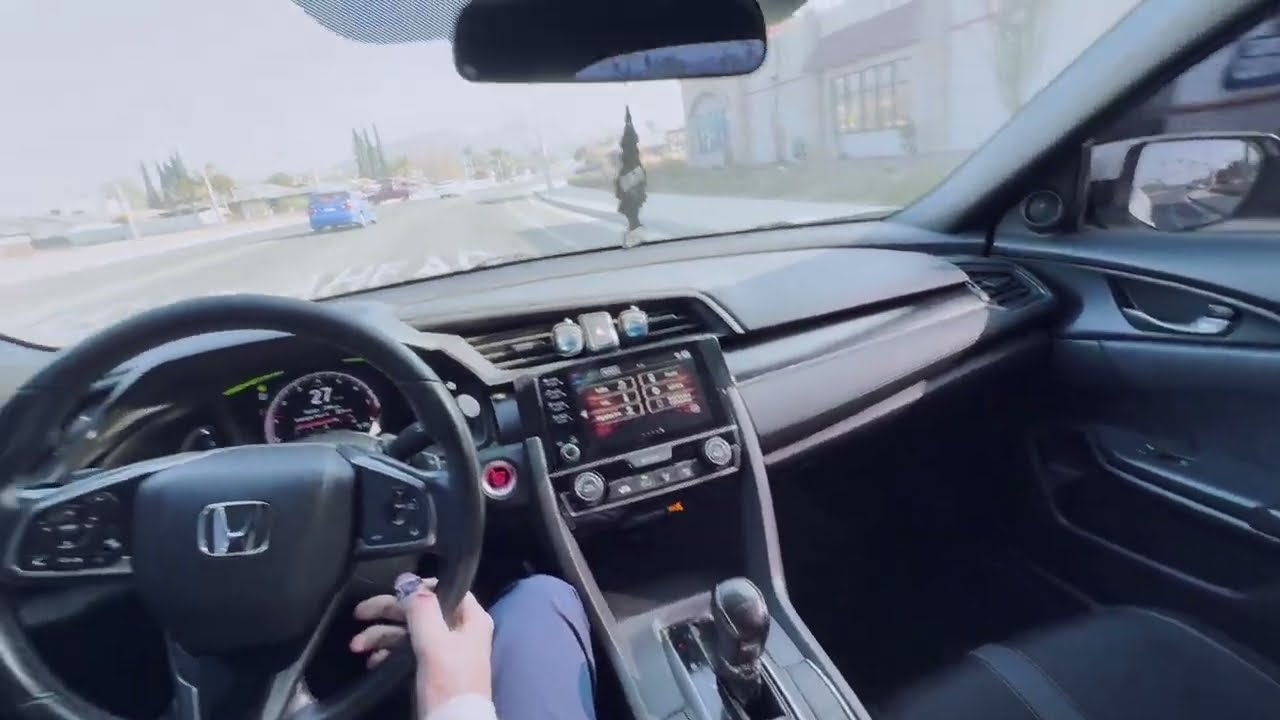 ASMR Roadway Driving (No Talking) (No Music) for sleep, work, or study. 🚗