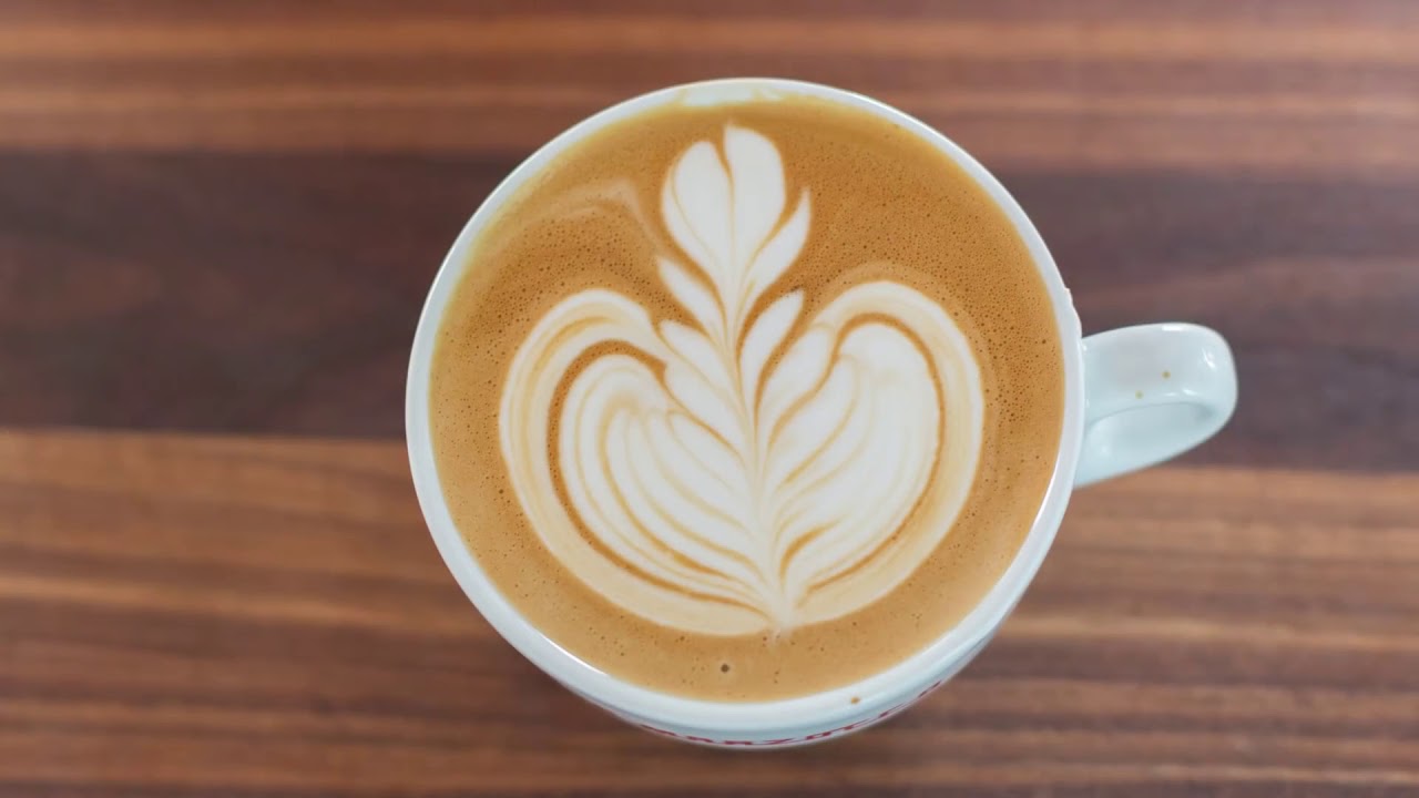 Practicing Latte Art