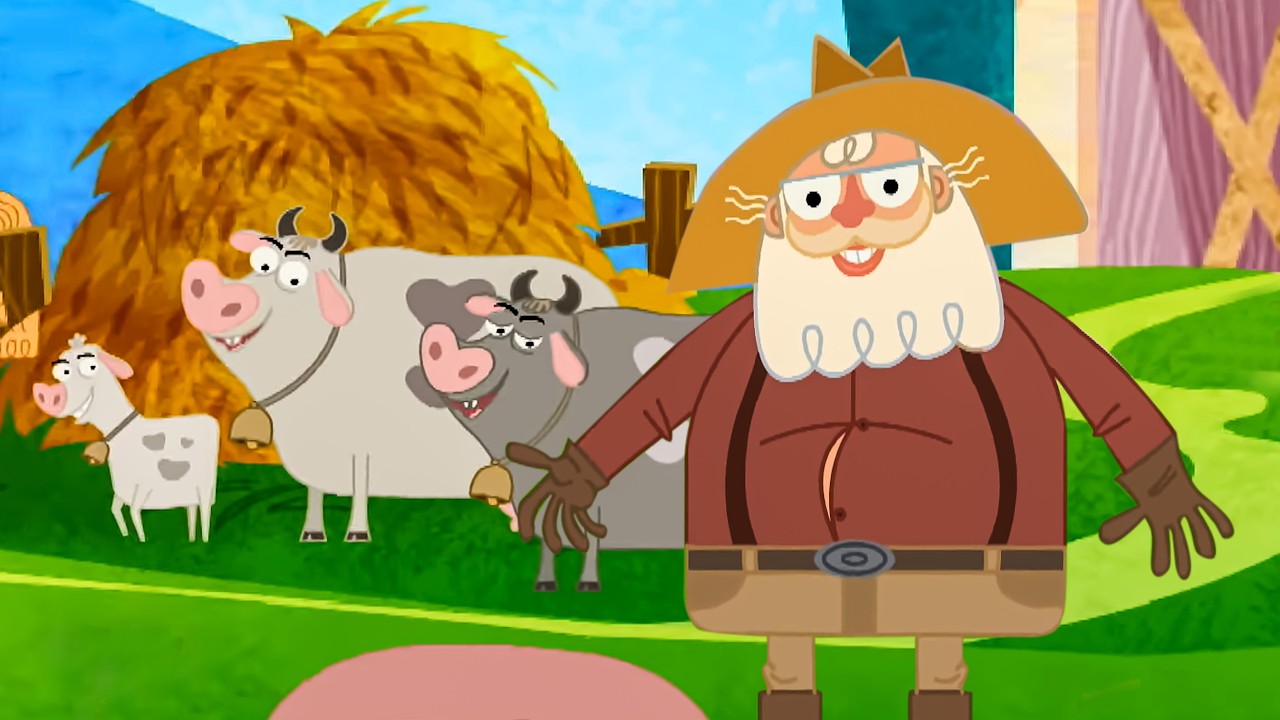 Old MacDonald a une ferme 🐄 | Chanson pour enfants en français