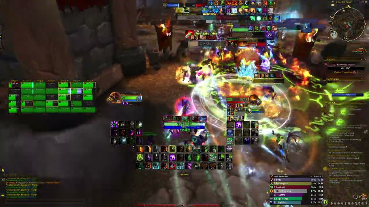 Destro Warlock Dragonflight | 40M Damage Ashran 23-3