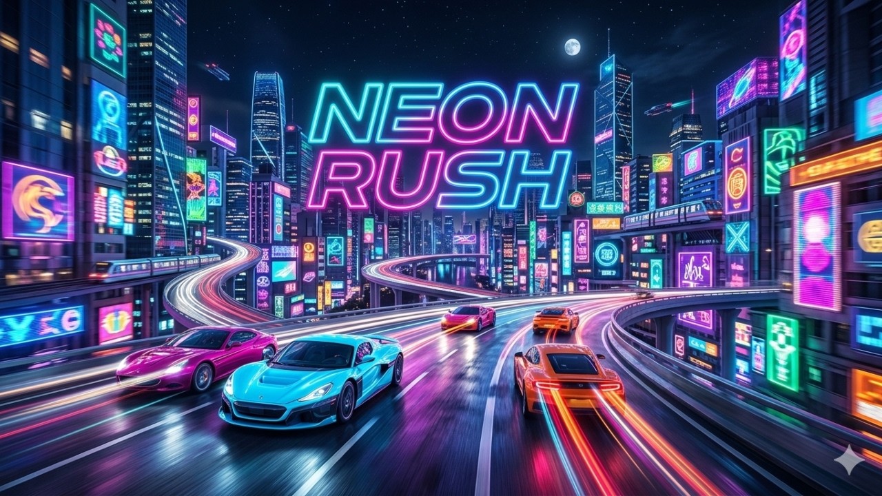 【フリーBGM】Neon Rush