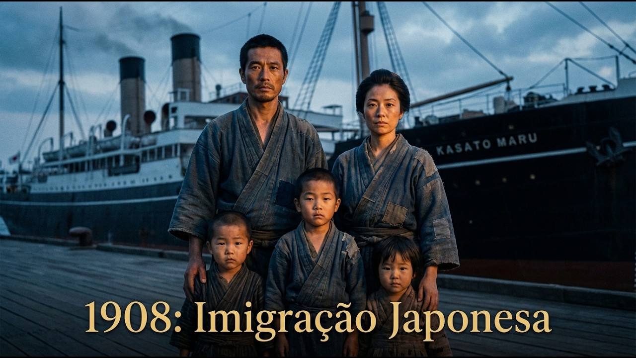 1908: A Travessia dos Japoneses a Bordo do Kasato Maru que Mudou o Brasil