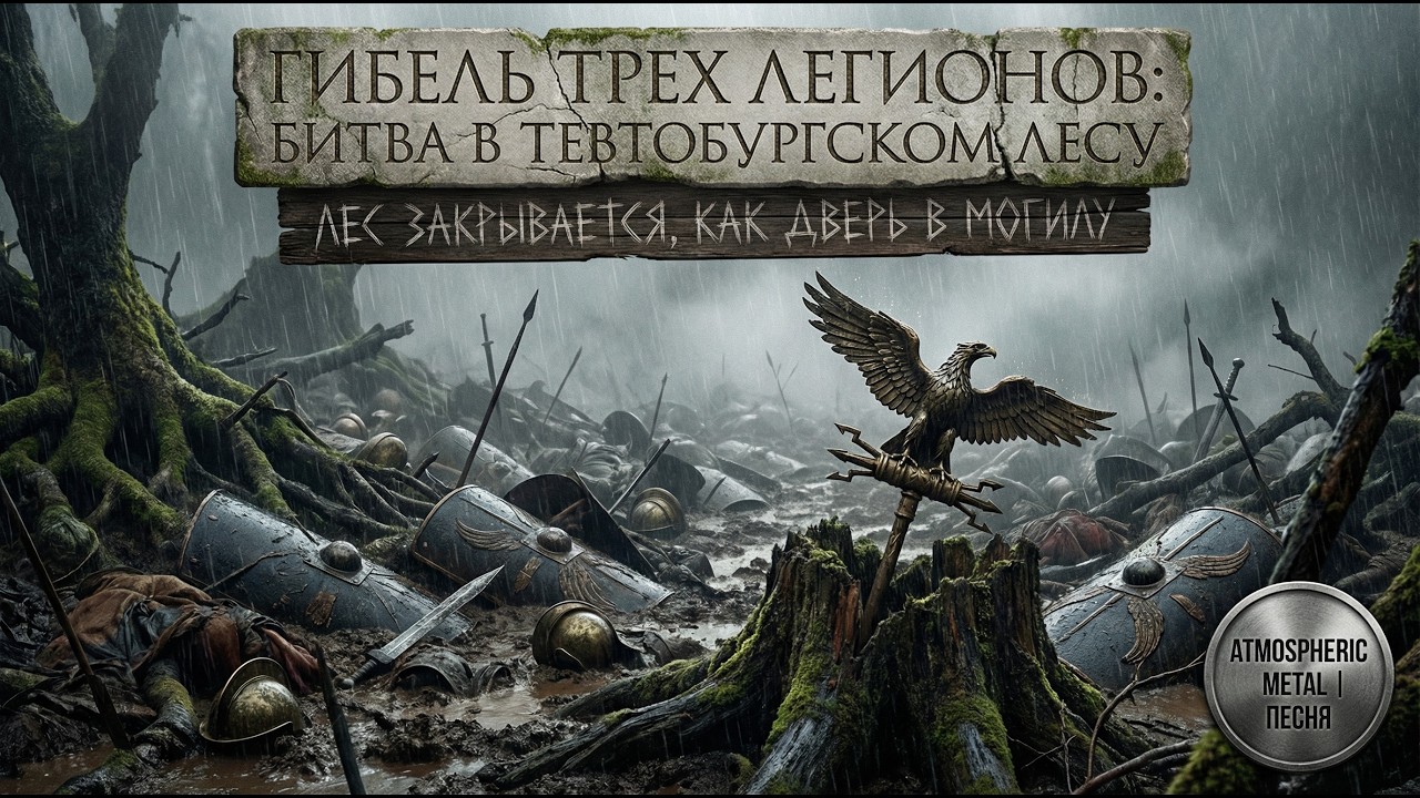 Гибель трех легионов: Битва в Тевтобургском лесу | 9 год н.э (Atmospheric Folk Metal)