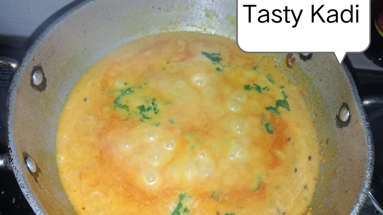 Aaj banai tasty😋🤤 kadi||