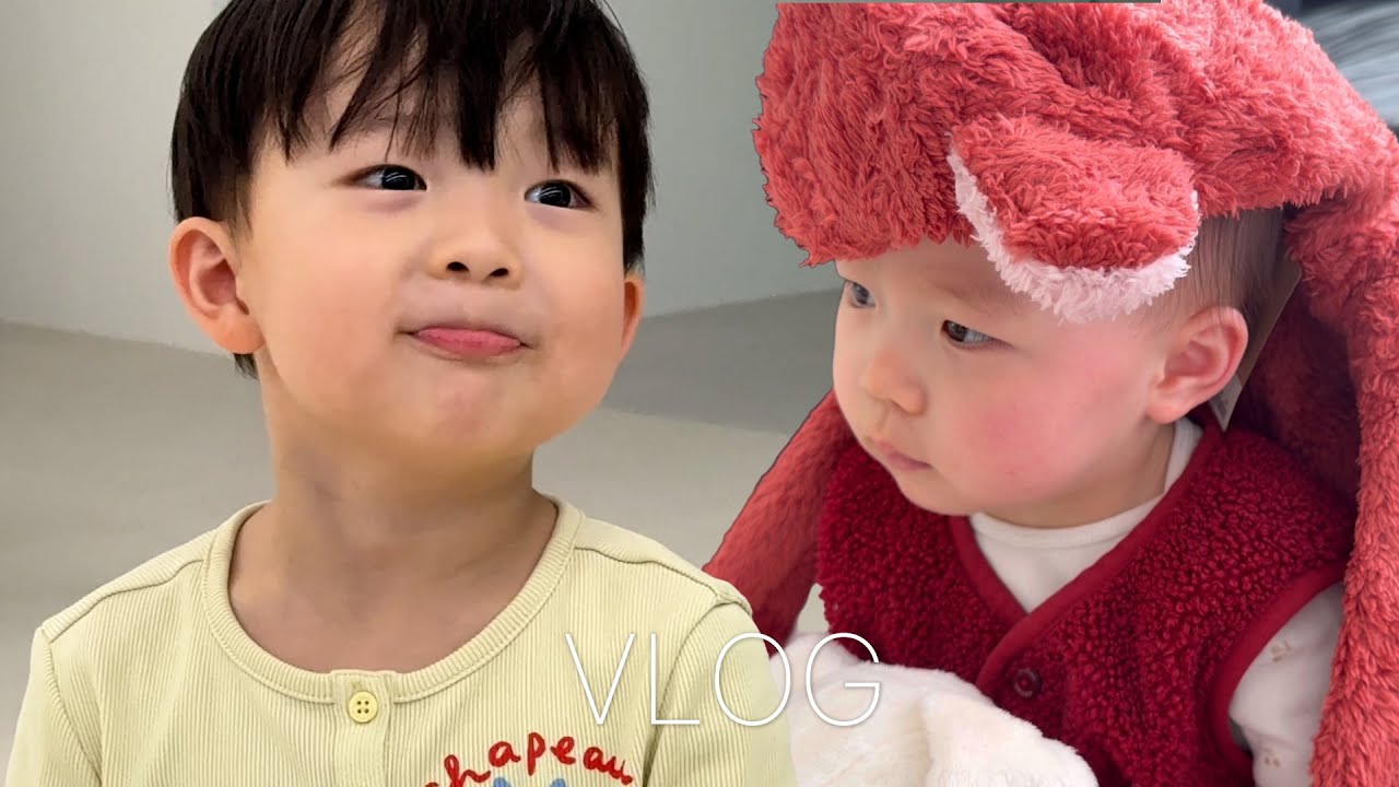 [VLOG]👶🏻누워만 있던 게 엊그제인 것 같은데, 다 커서 파스타를 먹어요🍅