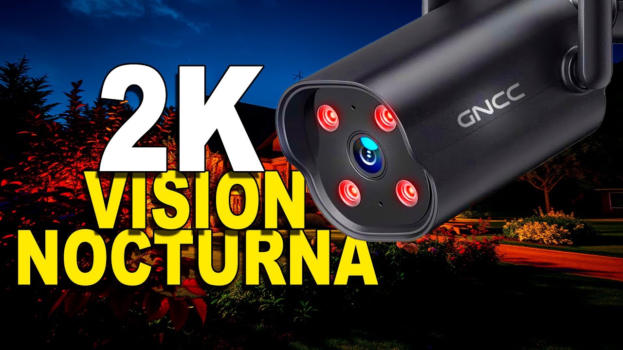 MEJOR CAMARA de SEGURIDAD EXTERIOR CALIDAD PRECIO | Review de la GNCC GT1PRO✅