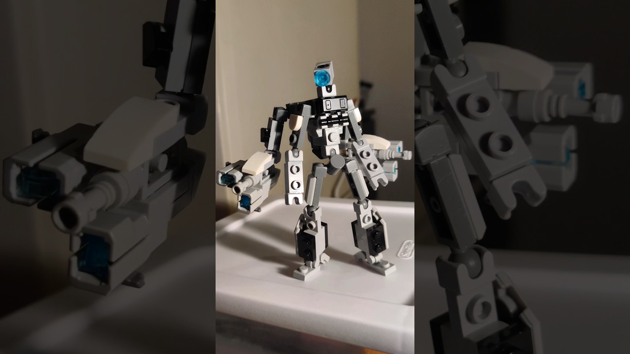 (SPOTLIGHT) Mini Lego Robot Combat Unit #lego #robot #mini #build #new #frame #easy #tutorial #mech