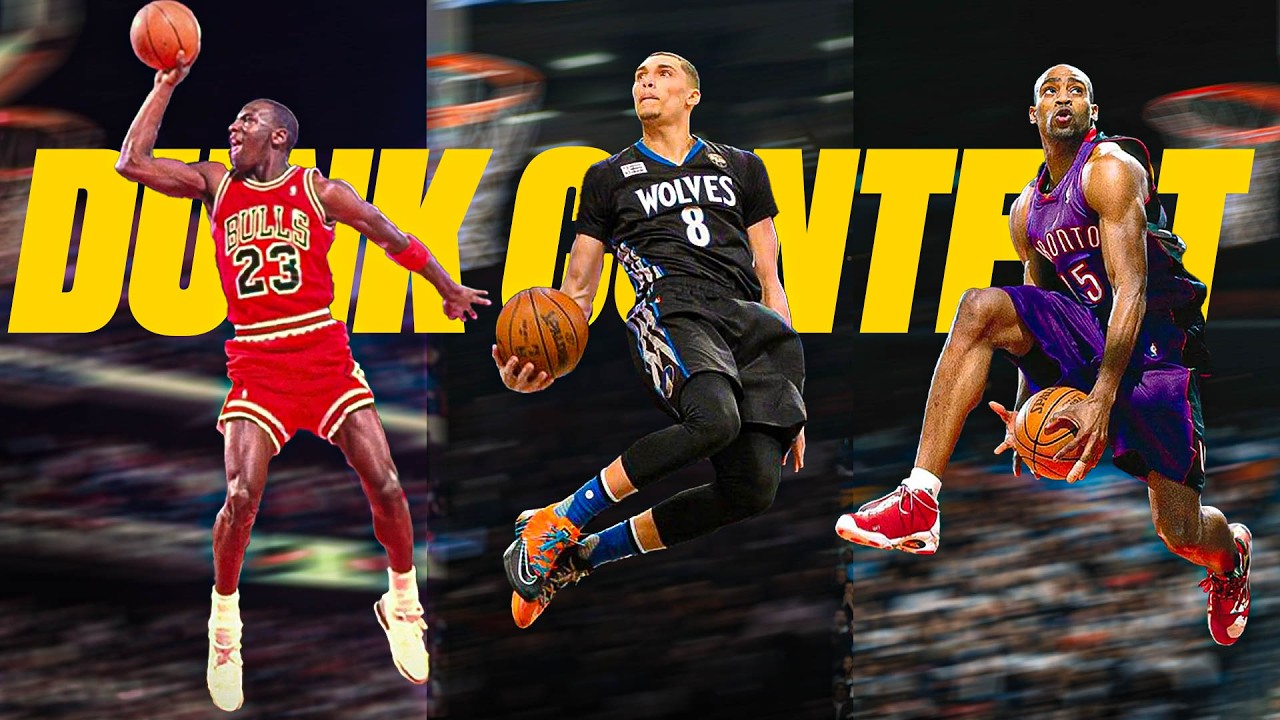 The Most Legendary Dunks in NBA Dunk Contest History! 🏆
