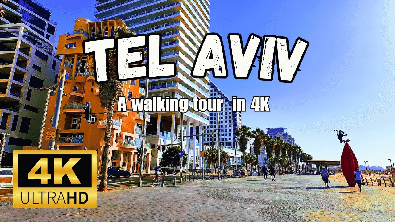 Discovering Tel Aviv Beach! A Relaxing Walking Tour by the Sea