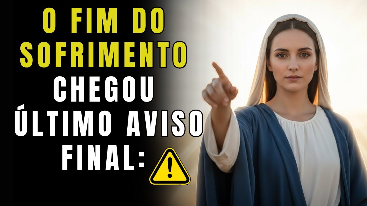 A VIRGEM MARIA AVISA: SÓ RESTAM 9 MINUTOS: O fim do seu sofrimento foi decretado - Receba