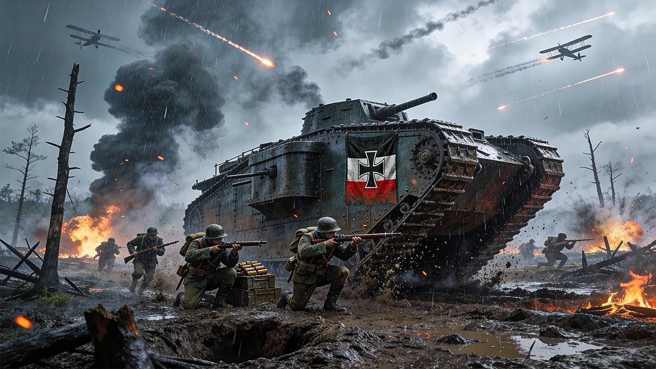 TODA la Primera Guerra Mundial desde la Perspectiva Alemana | Documental