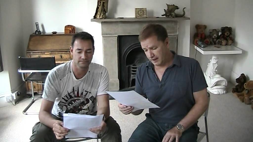 Craig Revel Horwood & Richard Kates - First rehearsal - TALLULAH DARLING!