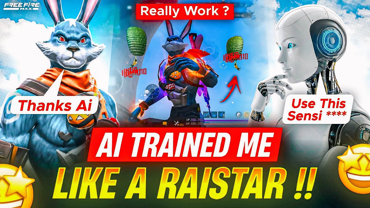 AI vs Raistar Skills 🤯– I Tried AI Training for One Game! 😱 I Couldn’t Believe It 😳🔥