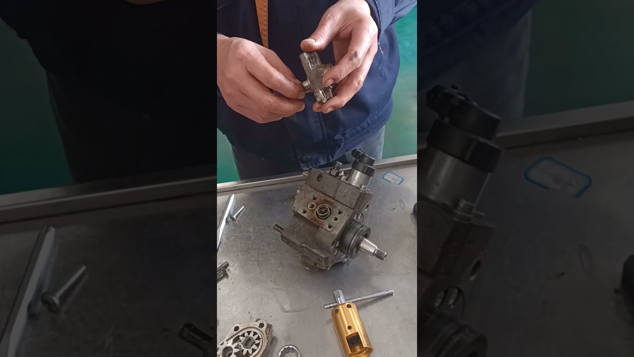 Bosch CP1 fuel pump disassembly-plunger disassembly