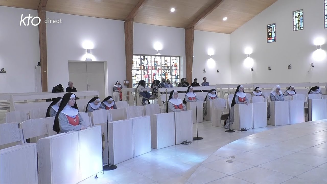Office du milieu du jour du 30 septembre 2023 au monastère de l'Annonciade, à Thiais