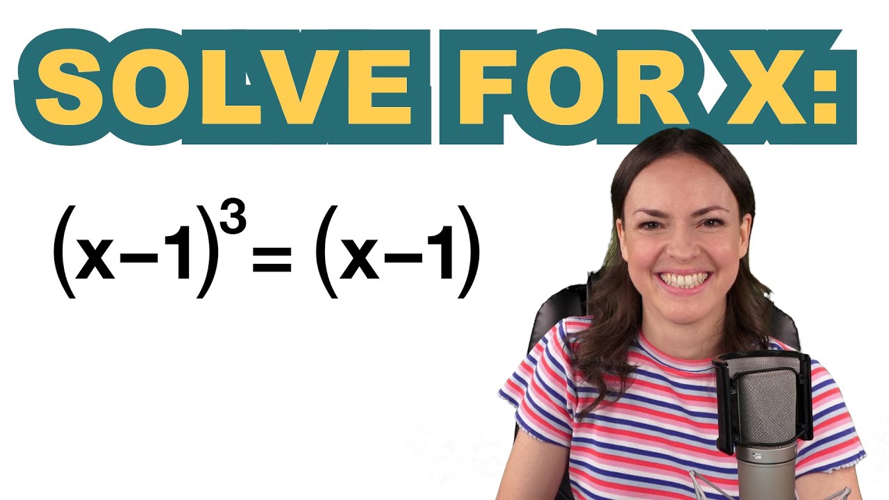 How fast can YOU solve this equation?