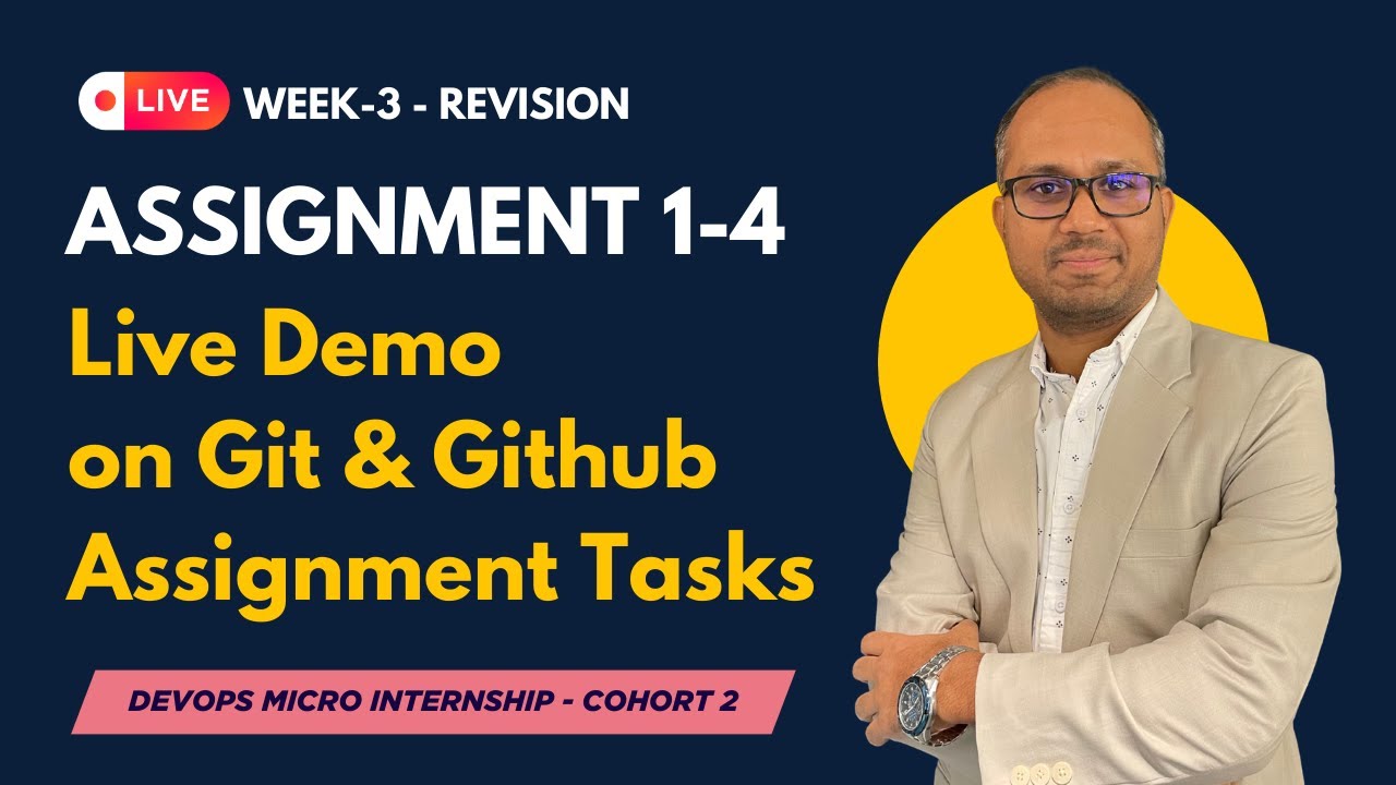 Live Demo - Week-3 assignments - Group-3 & Group-4