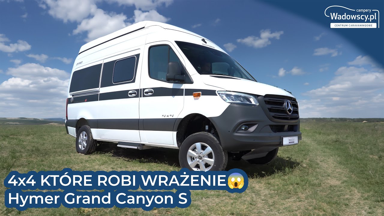 4x4 KT&Oacute;RE ROBI WRAŻENIE 😱 Hymer Grand Canyon S