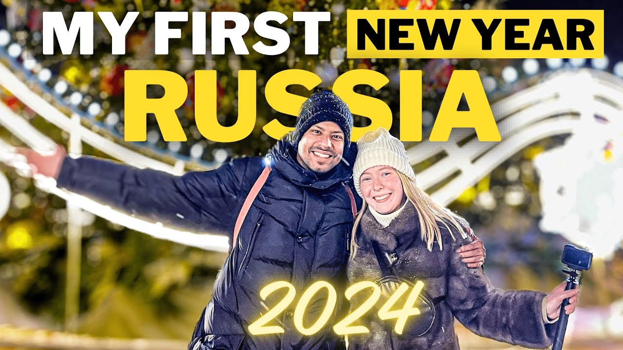 First Time Celebrated Russian New Year 2024 🇷🇺