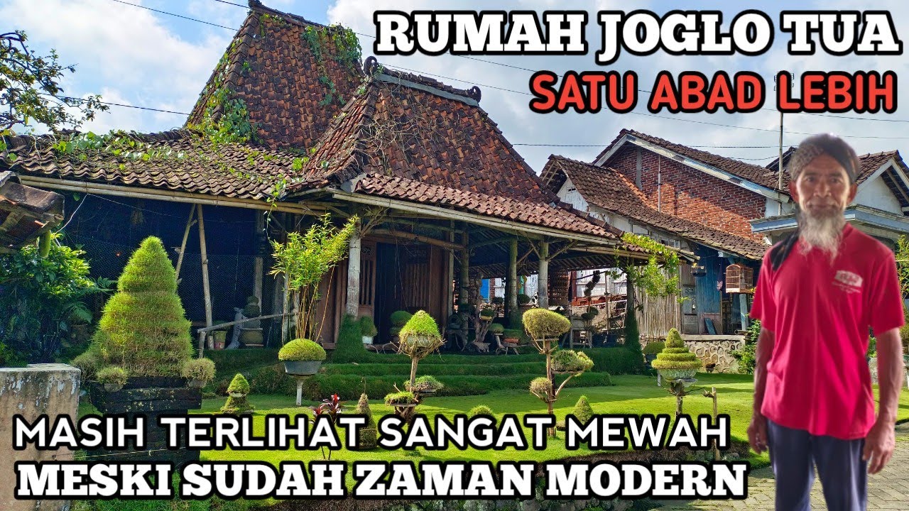 Rumah Joglo Tua Yang Tidak Kalah Mewah Sama Rumah Di Zaman Moderen Walaupun Usianya Sudah 100 Tahun
