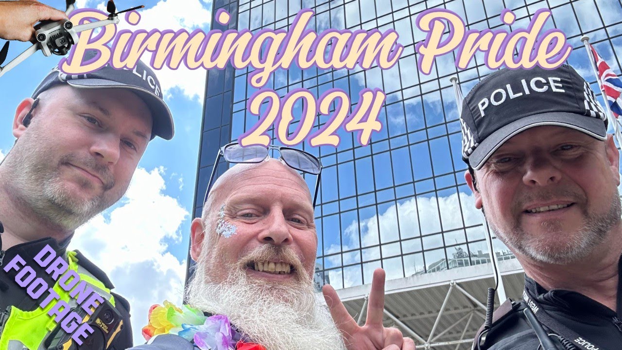 Pride Birmingham 2024 #drone #dji #pride #birminghampride