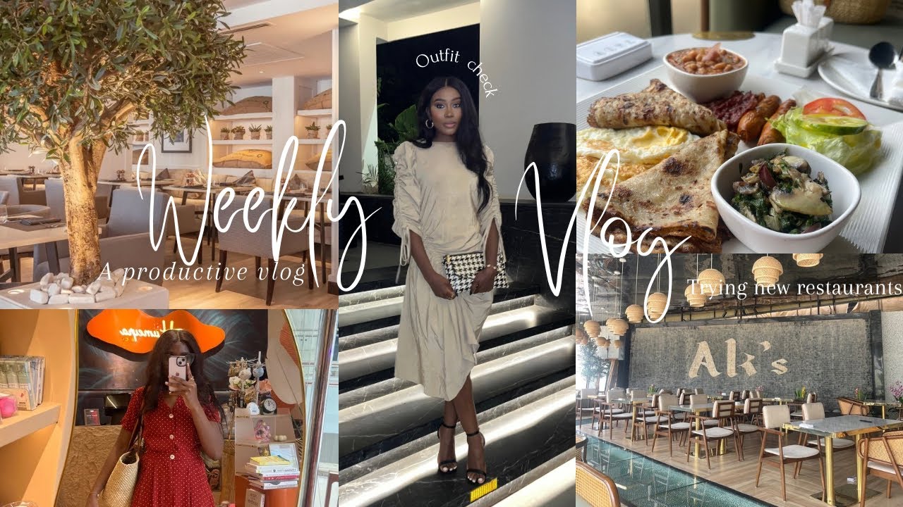 Weekly vlog: Days in my life | trying new restaurants | Life of a Kenyan girl