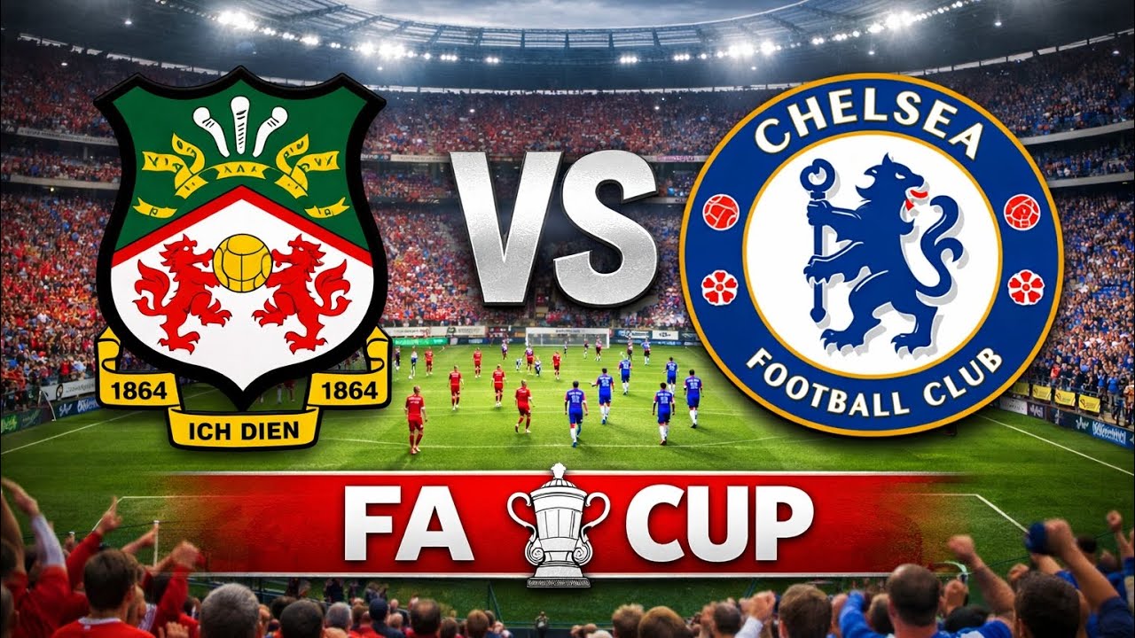 Wrexham vs Chelsea|FA CUP #chelsea #viral #soccer#facup#colepalmer#sport  #footballgaming #football 