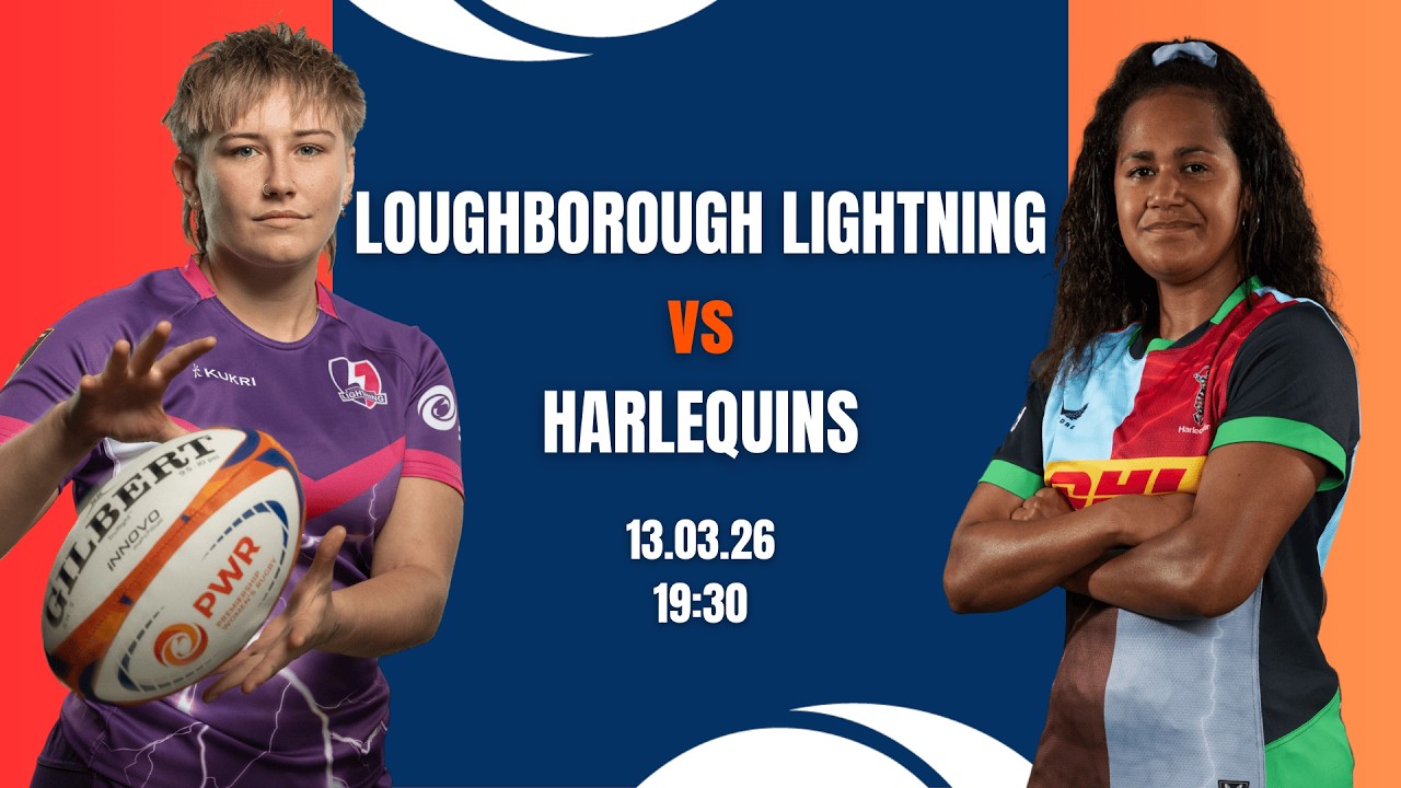 LIVE Premiership Women's Rugby | Loughborough Lightning vs Harlequins