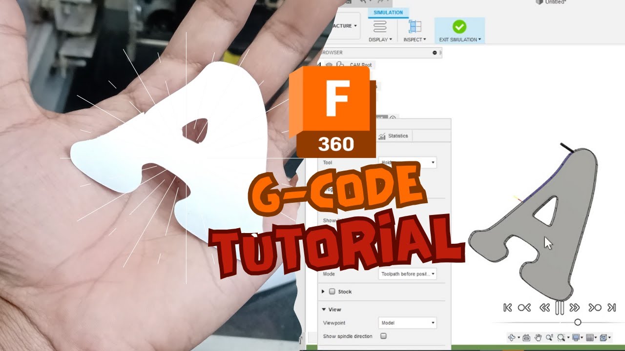 How to Make G Code for a Drag Knife Using Fusion 360 Step by Step #fusion360 #JLCMC #scienceproject
