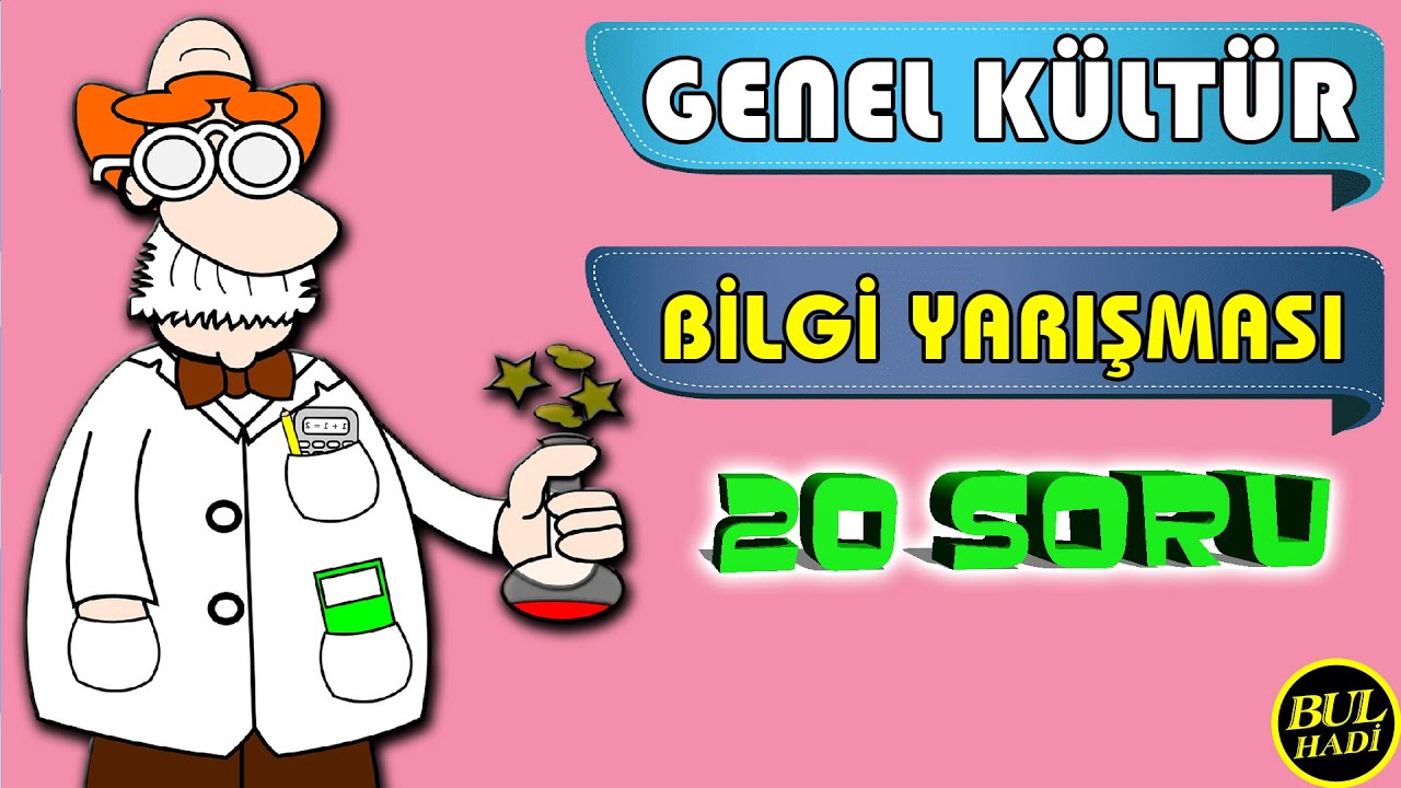 SIKILANLAR İÇİN HIZLI 20 SORU CEVAP! - Genel Kültür Soruları | Bilgi Yarışması