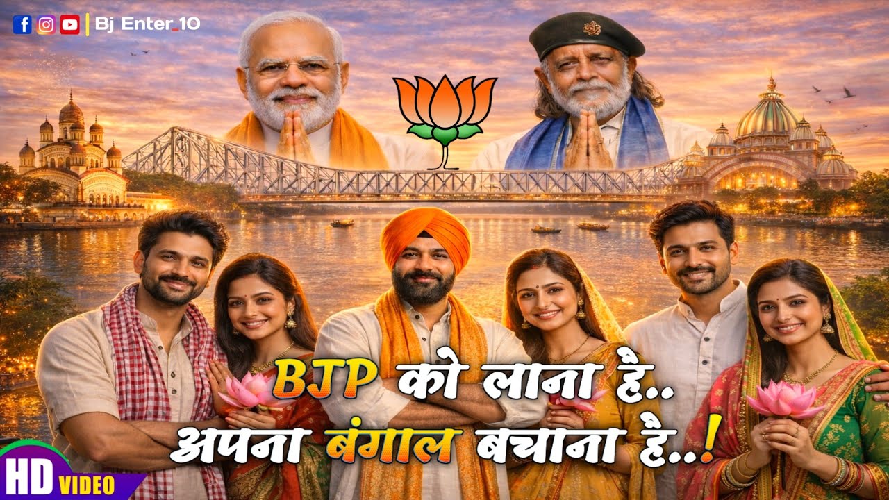 BJP Bengal Campaign Song 🔥 Apna Bengal Bachana Hai | BJP Song 2026 | Bengal BJP Anthem by Bj Bhai 